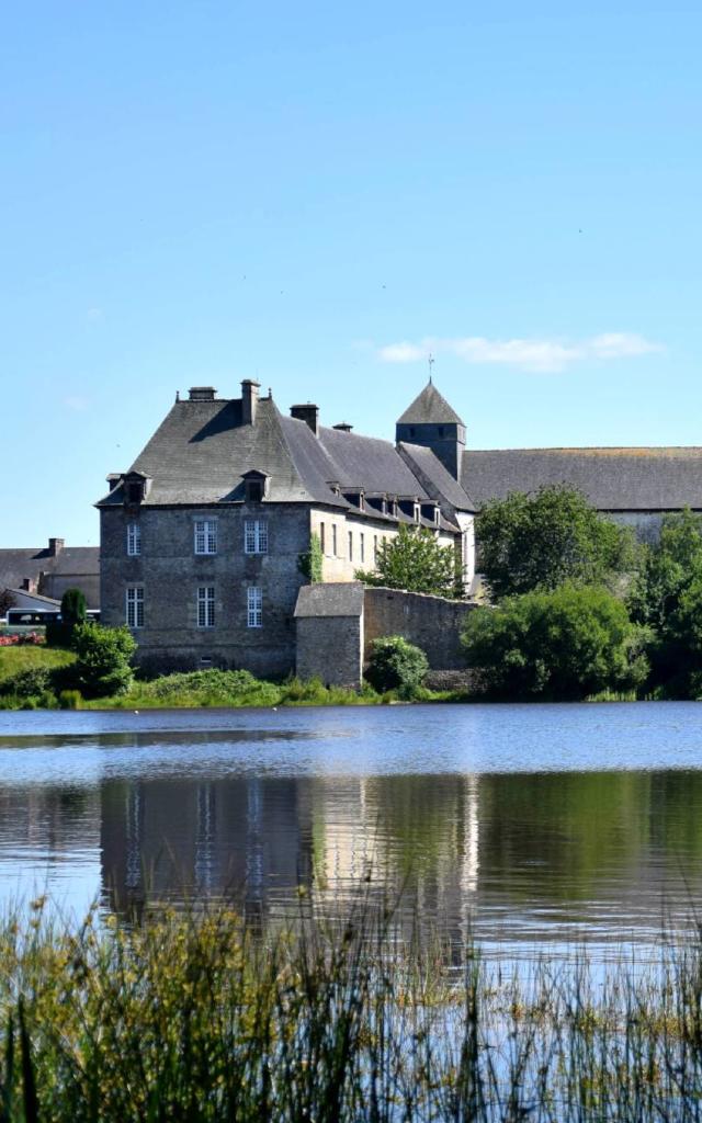 Abbaye de Paimpont, Brocéliande. Bretagne