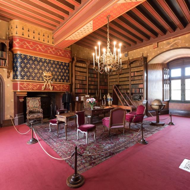 château de Josselin - bibliothèque