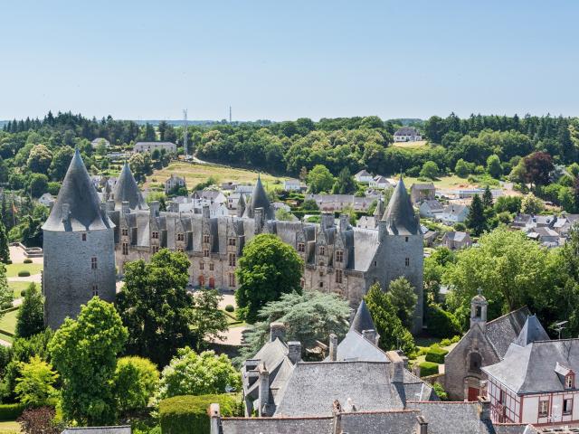 château de Josselin vue du clocher