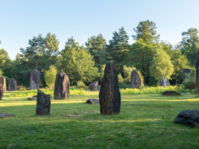 Menhirs Monteneuf Site Megalithique