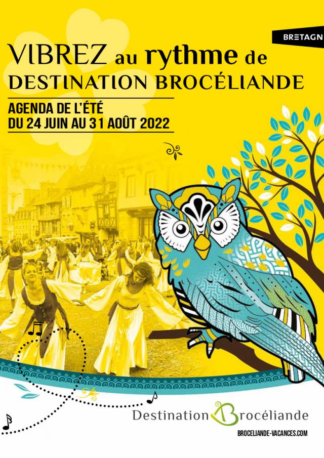 Agenda de l'été 2022 Destination Brocéliande